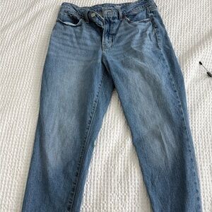 Old Navy Women's Straight Leg Jeans - Blue